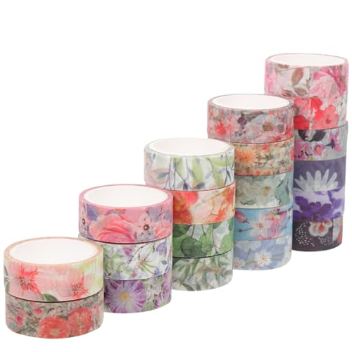 KALLORY 3 Sätze Washi-tape-set Natur Blumen Klebeband Dekorativ Gestrichen Muster Handwerk Scrapbook-washi-tape Washi-tapes Washi-tape Für Scrapbooking Flüsterpapier 20 Rollen * 3 KALLORY 3 Sätze Washi-tape-set Natur Blumen Klebeband Dekorativ Gestrichen Muster Handwerk Scrapbook-washi-tape Washi-tapes Washi-tape Für Scrapbooking Flüsterpapier 20 Rollen * 3 von KALLORY