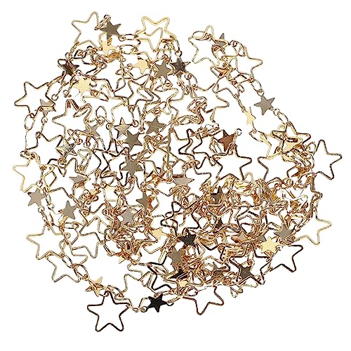 KALLORY 3 Stück Handkette lose Kette bag chain bastelmaterial bracelet Halskettenkette für die Schmuckherstellung Schmuck Dekorationskette DIY Schmuckteile armband DIY kette Golden von KALLORY