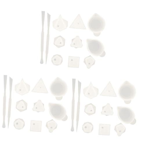 KALLORY 3 Stück Kristall-epoxy-form Res Würfelform Handwerk Schimmel Formen Für Handwerk Formen Aus Epoxidharz Harz-epoxid-formen Epoxid-gießform Silikonform Für Harz Kieselgel Weiß KALLORY 3 Stück Kristall-epoxy-form Res Würfelform Handwerk Schimmel Formen Für Handwerk Formen Aus Epoxidharz Harz-epoxid-formen Epoxid-gießform Silikonform Für Harz Kieselgel Weiß von KALLORY