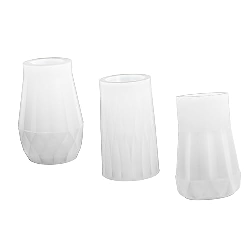KALLORY 3 Stück Silikonform Vase Herstellung Heimdekoration Epoxidform Selber Machen Blumenform Aus Silikon Glasform Formen Für Harz Formen Für Epoxidharz Diy Bastelform Kieselgel Weiß KALLORY 3 Stück Silikonform Vase Herstellung Heimdekoration Epoxidform Selber Machen Blumenform Aus Silikon Glasform Formen Für Harz Formen Für Epoxidharz Diy Bastelform Kieselgel Weiß von KALLORY
