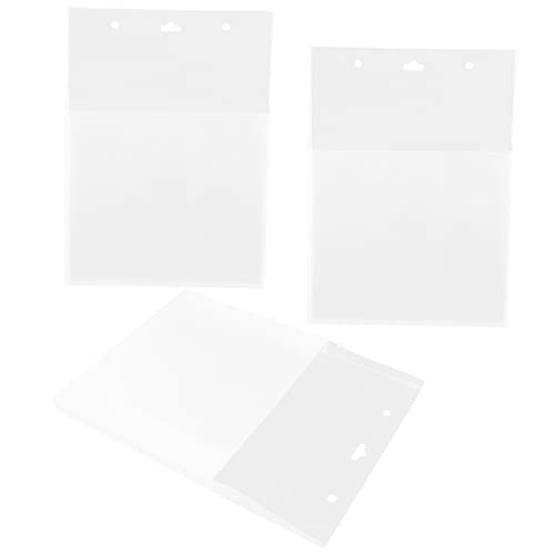 KALLORY 3 Stück Wall-montierte Dateibox Wandaktenaufhänger Veranstalter speichern Zeitschriftenständer zur Wandmontage Schreibtisch Hanging Magazine Holder MAL MOTTED -Aktenhalter Plastik von KALLORY