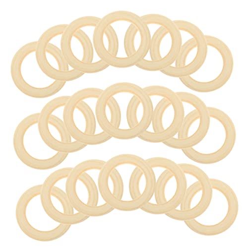 KALLORY 30 Stück handgefertigter Holzring Ringe Finger Schlüssel klobig handgefertigtes Accessoire handgemachte Versorgung DIY zubehör DIY-Versorgung hölzern Beige KALLORY 30 Stück handgefertigter Holzring Ringe Finger Schlüssel klobig handgefertigtes Accessoire handgemachte Versorgung DIY zubehör DIY-Versorgung hölzern Beige von KALLORY