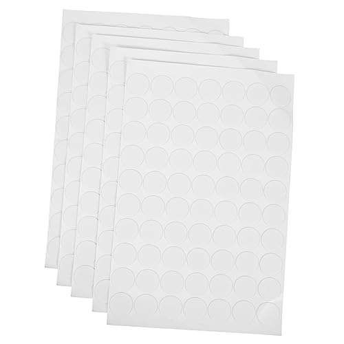 KALLORY 300 Stück Punktpaste runden Pads Zurück Sammelalbum Abdeckung Stöcke aufkleber klebeband punkt doppelseitiges Punktband klare Klebepunkte doppelseitiger Klebepunkt beidseitig Acryl von KALLORY