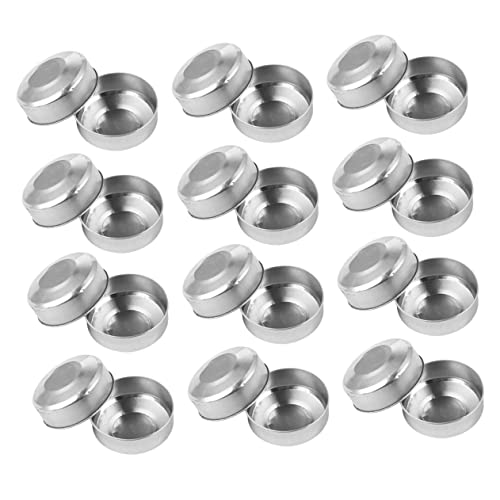 KALLORY 300 Stück Tee -Wachs -Aluminiumschachtel Inhaber Zinn Teelicht Dose leer Behälter für Kerzenwachs Wachsform für Kerzen Kerzenbecher selber machen Dosen für Teelichter Silber KALLORY 300 Stück Tee -Wachs -Aluminiumschachtel Inhaber Zinn Teelicht Dose leer Behälter für Kerzenwachs Wachsform für Kerzen Kerzenbecher selber machen Dosen für Teelichter Silber von KALLORY