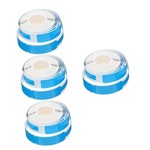 KALLORY 4 Rollen Kabel etiketten Aufkleber Kabeletiketten Draht etikettenpapier labels stickers Kennzeichnung des Thermokabeletiketts Kabeletikett aus blauem Papier Thermopapier Blue KALLORY 4 Rollen Kabel etiketten Aufkleber Kabeletiketten Draht etikettenpapier labels stickers Kennzeichnung des Thermokabeletiketts Kabeletikett aus blauem Papier Thermopapier Blue von KALLORY