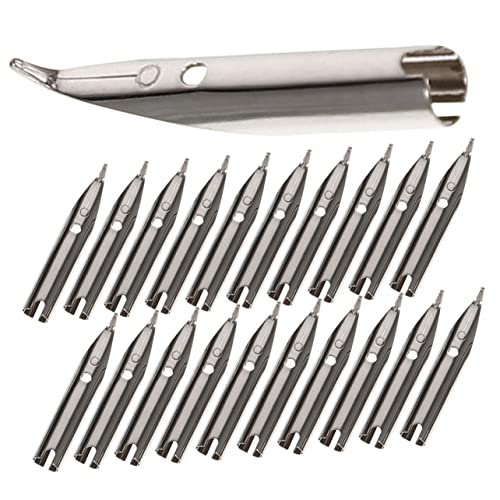 KALLORY 4 Sätze Pen Tipp Kalligraphie-stiftspitzen Nibs Ersatzfedern Für Füllfederhalter Brunnen Ersatzstiftspitzen Ersatz Für Stiftspitzen Stift Student Metall 15 Stücke * 4 KALLORY 4 Sätze Pen Tipp Kalligraphie-stiftspitzen Nibs Ersatzfedern Für Füllfederhalter Brunnen Ersatzstiftspitzen Ersatz Für Stiftspitzen Stift Student Metall 15 Stücke * 4 von KALLORY