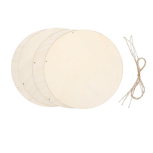 KALLORY 4 Satz Holzschild Hinweis Dekoration Scheiben Gruß Bastel-Türhänger mit Planke einfache Holzscheibe DIY -Holzplaque Holzplatte holzbretter selber machen hängende Holztafel hölzern KALLORY 4 Satz Holzschild Hinweis Dekoration Scheiben Gruß Bastel-Türhänger mit Planke einfache Holzscheibe DIY -Holzplaque Holzplatte holzbretter selber machen hängende Holztafel hölzern von KALLORY