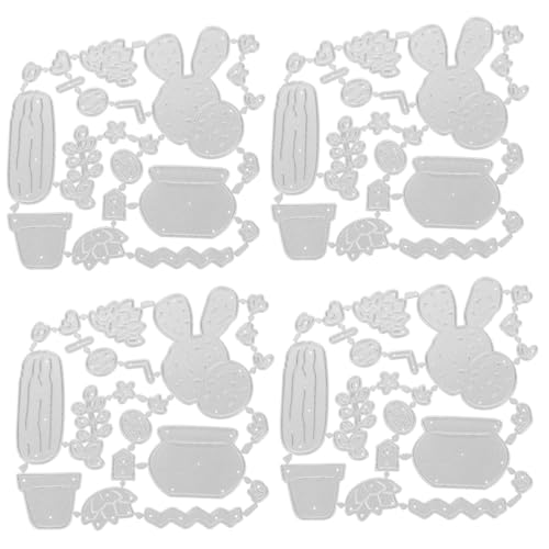 KALLORY 4 Stück DIY Prägemesserform Scrapbook Herstellung Stanzform Für Handarbeit Stanzformen Bastelschablone Bastelrahmen Metallstanzungen Bastelstanzformen Papierprägeform KALLORY 4 Stück DIY Prägemesserform Scrapbook Herstellung Stanzform Für Handarbeit Stanzformen Bastelschablone Bastelrahmen Metallstanzungen Bastelstanzformen Papierprägeform von KALLORY