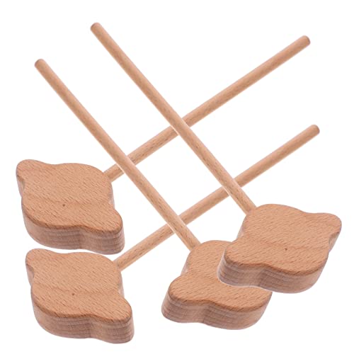 KALLORY 4 Stück Feen -stick -accessoires Zauberstäbe Mädchen Fairy Party Dekorationen Mini-sticks Seifenblasen Für Feenstab Kinderleistung Requisiten Kinderfeenstöcke Holz von KALLORY