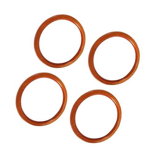 KALLORY 4 Stück Holzringgriff Tasche Identifikator Tragen Rahmen Teil Form Runden Zubehör Schulter Handhaben Griffe Unvollendeter Holzring Hölzern KALLORY 4 Stück Holzringgriff Tasche Identifikator Tragen Rahmen Teil Form Runden Zubehör Schulter Handhaben Griffe Unvollendeter Holzring Hölzern von KALLORY