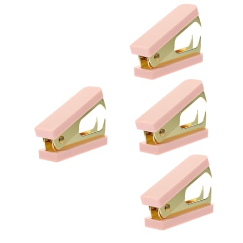 KALLORY 4 Stück Klammer Schreibtisch Tack Abziehwerkzeug Picker Nagelentfernerwerkzeug Hefter Abzieher Grundnahrungsnadelentferner tragbar Hefterentferner fürs Büro Abs Rosa KALLORY 4 Stück Klammer Schreibtisch Tack Abziehwerkzeug Picker Nagelentfernerwerkzeug Hefter Abzieher Grundnahrungsnadelentferner tragbar Hefterentferner fürs Büro Abs Rosa von KALLORY