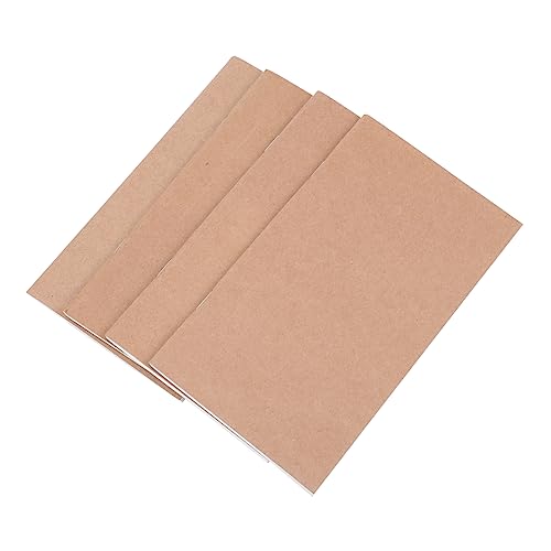 KALLORY 4 Stück Tragbares Studententagebuch Notizblock-Nachfüllpapier Nachfüllpapier für lose Blätter College-liniertes Papier Notizbuch-Loseblatt-Nachfüllung Taschennotizbuch Ersatzpapier von KALLORY