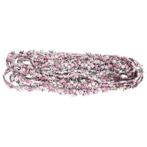 KALLORY 4.5M Rosa Spitzenband für Hochzeiten und DIY Projekte Dekoratives Blumenband für Brautdekoration Näharbeiten und Kunsthandwerk KALLORY 4.5M Rosa Spitzenband für Hochzeiten und DIY Projekte Dekoratives Blumenband für Brautdekoration Näharbeiten und Kunsthandwerk von KALLORY
