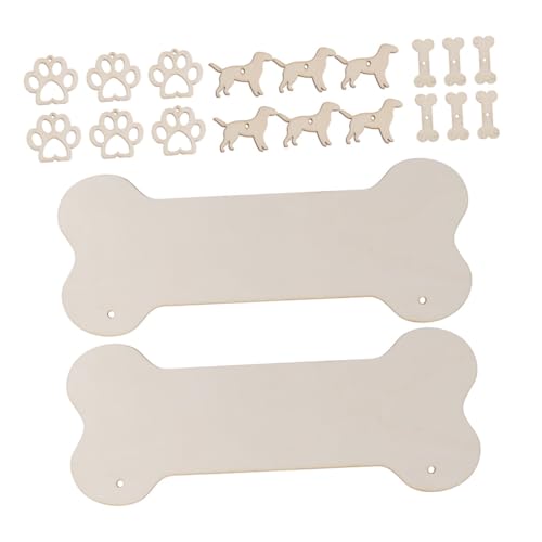 KALLORY 40 Stück Holzknochenspielzeug Geformt Vorräte Machen Hunde Dein Hund Ornamente Chihuahua- Hängend Pfote Welpe Haustier Diy-materialien Aus Holz Holzbehänge KALLORY 40 Stück Holzknochenspielzeug Geformt Vorräte Machen Hunde Dein Hund Ornamente Chihuahua- Hängend Pfote Welpe Haustier Diy-materialien Aus Holz Holzbehänge von KALLORY