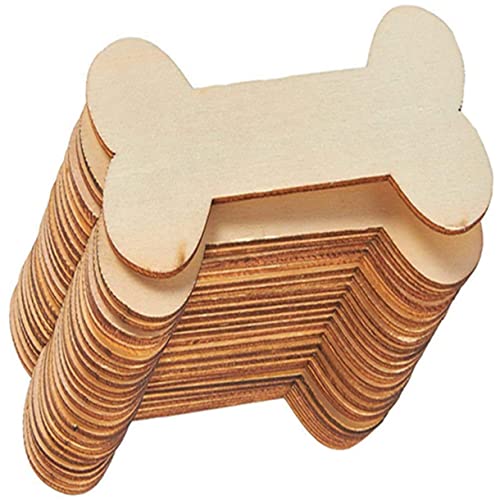KALLORY 40 Stück Holzspäne aus Hundeknochen Ausschnitte für Hundepfoten Kauer Welpe klein Haustier DIY Holzdekoration Holzformen für holzscheiben Graffiti-Chips leeres diy-tag KALLORY 40 Stück Holzspäne aus Hundeknochen Ausschnitte für Hundepfoten Kauer Welpe klein Haustier DIY Holzdekoration Holzformen für holzscheiben Graffiti-Chips leeres diy-tag von KALLORY