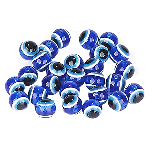 KALLORY 400 Stück Harzperlen Schmuck runden Stichworte Löcher Anhänger zur Herstellung von Armbändern Halsketten Reiz armschlinge runde perlen selber machen DIY Perlen für Armbänder Blau KALLORY 400 Stück Harzperlen Schmuck runden Stichworte Löcher Anhänger zur Herstellung von Armbändern Halsketten Reiz armschlinge runde perlen selber machen DIY Perlen für Armbänder Blau von KALLORY