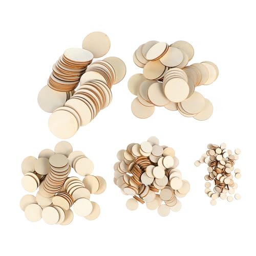 KALLORY 450 Stück Holzchiphandwerk natürlich Schleifen Discs rustikale Rindenstammscheiben Weihnachtsdekoration runde Holzscheiben Holzausschnitte Ornamente Holzscheiben basteln KALLORY 450 Stück Holzchiphandwerk natürlich Schleifen Discs rustikale Rindenstammscheiben Weihnachtsdekoration runde Holzscheiben Holzausschnitte Ornamente Holzscheiben basteln von KALLORY