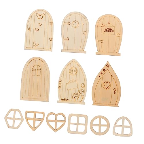 KALLORY 48 Stück Mini-Feentür Feentüren drinnen für UV Feentür Miniatur woodcarver Kinderzimmerdekoration Holzbretter holztüren selber machen Fee Gartentür Holzscheiben DIY -Materialien KALLORY 48 Stück Mini-Feentür Feentüren drinnen für UV Feentür Miniatur woodcarver Kinderzimmerdekoration Holzbretter holztüren selber machen Fee Gartentür Holzscheiben DIY -Materialien von KALLORY