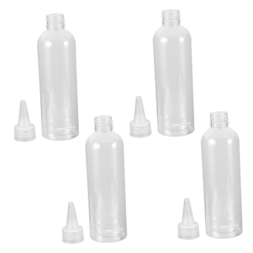 KALLORY 4Stücke Kleine Leimflaschen mit Plastikspitze Präzisionsapplikatorflaschen Quetschflaschen für Öl und Kunsthandwerk Transparent für Nähzubehör und Präzise KALLORY 4Stücke Kleine Leimflaschen mit Plastikspitze Präzisionsapplikatorflaschen Quetschflaschen für Öl und Kunsthandwerk Transparent für Nähzubehör und Präzise von KALLORY