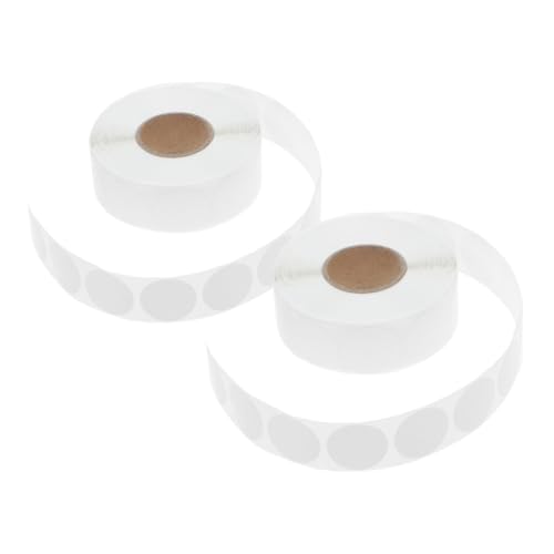 KALLORY 5 Rollen Runde Etikettenaufkleber: Selbstklebende Punktaufkleber, Umschlagsiegel, 1,3 Cm Durchmesser, Für Büro, Einzelhandel, Zuhause, Klassenzimmer, Lager, Gastronomie KALLORY 5 Rollen Runde Etikettenaufkleber: Selbstklebende Punktaufkleber, Umschlagsiegel, 1,3 Cm Durchmesser, Für Büro, Einzelhandel, Zuhause, Klassenzimmer, Lager, Gastronomie von KALLORY
