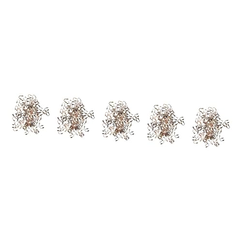 KALLORY 5 Sätze Drahtschutzzubehör Halskette Form Herstellung Von Freundschaftsbändern Schmuck Beschützer Perlen Legierung 800 Stück * 5 KALLORY 5 Sätze Drahtschutzzubehör Halskette Form Herstellung Von Freundschaftsbändern Schmuck Beschützer Perlen Legierung 800 Stück * 5 von KALLORY