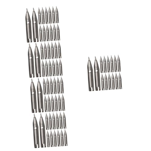 KALLORY 5 Sätze Pen Tipp Kalligraphie Ersatzfedern Für Füllfederhalter Nibs Füller Stiftspitzen Für Tauchstifte Schreibschriftstift Füllfederhalterspitzen Metall 15 Stücke * 5 KALLORY 5 Sätze Pen Tipp Kalligraphie Ersatzfedern Für Füllfederhalter Nibs Füller Stiftspitzen Für Tauchstifte Schreibschriftstift Füllfederhalterspitzen Metall 15 Stücke * 5 von KALLORY