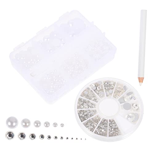 KALLORY 5 Sätze Perlglas Farbig Diamant -set Wohnung Schmuck Strasssteine Herstellung Uv Nagel Strass-anhänger Für Nägel Steine für Nägel Strassperlen Strassnägel Harz KALLORY 5 Sätze Perlglas Farbig Diamant -set Wohnung Schmuck Strasssteine Herstellung Uv Nagel Strass-anhänger Für Nägel Steine für Nägel Strassperlen Strassnägel Harz von KALLORY