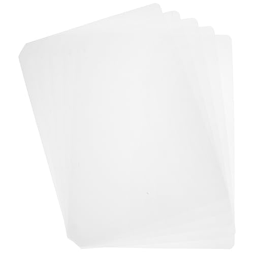 KALLORY 5 Stück A4 Partition Board Indexteiler Binder abnehmbare Bindelaschen Bindemitteltrenner Notebook-Registerkarte Notebook -Zubehör Ordnerteiler aus Kunststoff pp Transparent KALLORY 5 Stück A4 Partition Board Indexteiler Binder abnehmbare Bindelaschen Bindemitteltrenner Notebook-Registerkarte Notebook -Zubehör Ordnerteiler aus Kunststoff pp Transparent von KALLORY