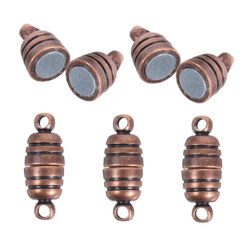KALLORY 5 Stück Armbandschnalle Aus Reinem Kupfer Halskettenverschlüsse Zur Schmuckherstellung Kettenverschlüsse Schmuckverbinder Schmuckverschluss Armbandverschlüsse Und von KALLORY