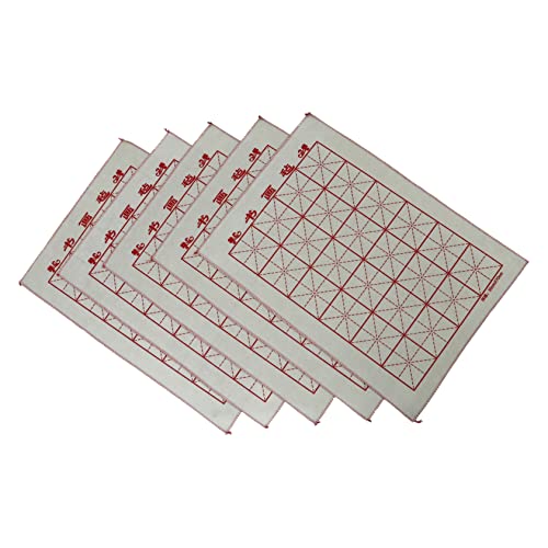 KALLORY 5 Stück Kalligraphie Und Malen Filzpolster Kalligraphie-schreibtischunterlage Kalligraphie-schreibblock Schreibtischzeichnung Matte Filzmatte Malmatte Lackmatte Filzstoff Hellgrau KALLORY 5 Stück Kalligraphie Und Malen Filzpolster Kalligraphie-schreibtischunterlage Kalligraphie-schreibblock Schreibtischzeichnung Matte Filzmatte Malmatte Lackmatte Filzstoff Hellgrau von KALLORY