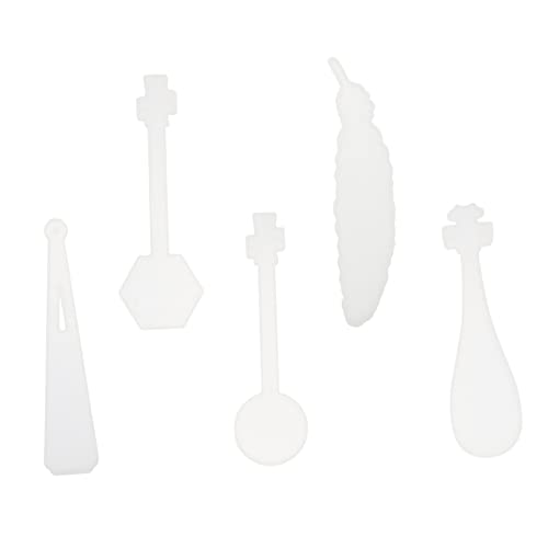 KALLORY 5 Stück Lesezeichen-stanzform-set Lesezeichen Epoxid Silikonformen Epoxidform Brief Schlüssel Diy -lesezeichen Herstellung Lesezeichenform Lesezeichen Gießform Weiß Kieselgel KALLORY 5 Stück Lesezeichen-stanzform-set Lesezeichen Epoxid Silikonformen Epoxidform Brief Schlüssel Diy -lesezeichen Herstellung Lesezeichenform Lesezeichen Gießform Weiß Kieselgel von KALLORY