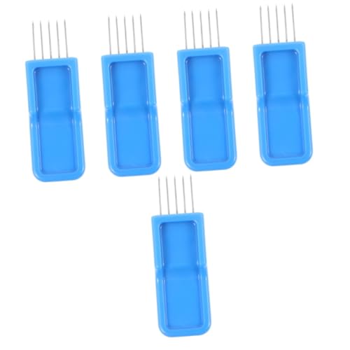 KALLORY 5 Stück Töpferwerkzeug Set Ton Werkzeug Modellierwerkzeug DIY Grabstichel Kit Keramik Ton Werkzeug Clay Sculpting Ton Tools für Modellbau, Schnitzen, DIY-Handwerk, Carving Anfänger von KALLORY