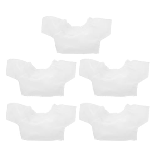 KALLORY 5 Stücke Bär Kleidung Hemd Stofftier Shirts Plüsch Spielzeug Kleidung Ausgestopften Bär Hemd Für 13Cm Puppe Rundhals Design KALLORY 5 Stücke Bär Kleidung Hemd Stofftier Shirts Plüsch Spielzeug Kleidung Ausgestopften Bär Hemd Für 13Cm Puppe Rundhals Design von KALLORY