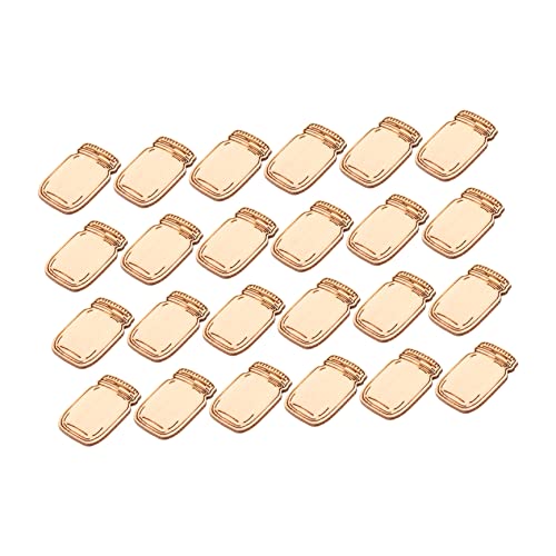 KALLORY 50 Stück Einmachglas Holzspäne Ornamente bunt Herstellung Wand Bausätze Mosaik Holzdekor DIY Holzschmuck Handbemaltes Bastelspielzeug für handwerksdekorationen aus holz von KALLORY