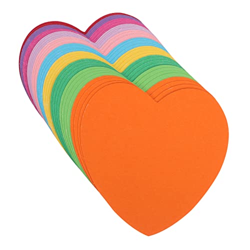 KALLORY 50 Stück Farbiger Karton Herznoten Schreibwaren Ausschnitte Notizpolster Liste Geformt Mini Gruß Formen Pastell Ästhetisch Pads Herzen Memo Markieren Herzaufkleber Papier KALLORY 50 Stück Farbiger Karton Herznoten Schreibwaren Ausschnitte Notizpolster Liste Geformt Mini Gruß Formen Pastell Ästhetisch Pads Herzen Memo Markieren Herzaufkleber Papier von KALLORY