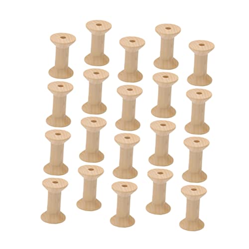 KALLORY 50 Stück Hölzerne Wickelspule handgefertigt Faden Stich unfertige Spule Wickelspulen Webspulen aus Holz leere Nähspulen leere Spule natürliche Drahtweberspulen Holzspulen Bambus KALLORY 50 Stück Hölzerne Wickelspule handgefertigt Faden Stich unfertige Spule Wickelspulen Webspulen aus Holz leere Nähspulen leere Spule natürliche Drahtweberspulen Holzspulen Bambus von KALLORY