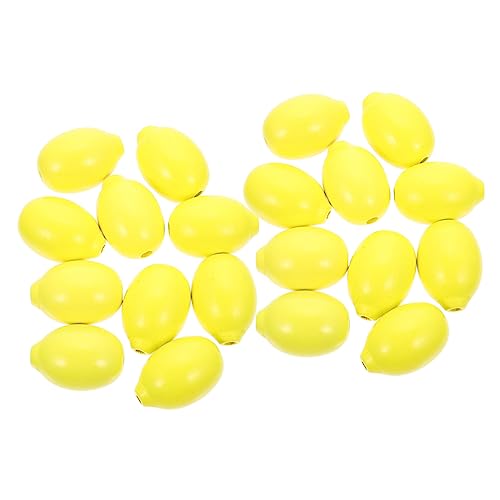 KALLORY 50 Stück Perlen Aus Zitronenholz Verarbeitet Schmücken Zitrusfrüchte Wahr Realistisch Kalk Für Party Dekorativ Zubehör Zum Selbermachen Lose Holzperle Lose Perle Holzperlen Yellow KALLORY 50 Stück Perlen Aus Zitronenholz Verarbeitet Schmücken Zitrusfrüchte Wahr Realistisch Kalk Für Party Dekorativ Zubehör Zum Selbermachen Lose Holzperle Lose Perle Holzperlen Yellow von KALLORY
