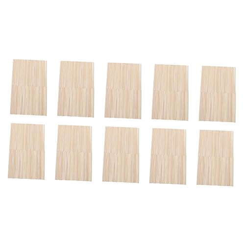 KALLORY 500 Stück Eisstangenspielsachen Eiscreme Stöcke zylindrisch Lieferungen holzstäbchen liefert Materialien für die Eisherstellung Eisstiele zum Basteln PopSlickle Sticks hölzern KALLORY 500 Stück Eisstangenspielsachen Eiscreme Stöcke zylindrisch Lieferungen holzstäbchen liefert Materialien für die Eisherstellung Eisstiele zum Basteln PopSlickle Sticks hölzern von KALLORY