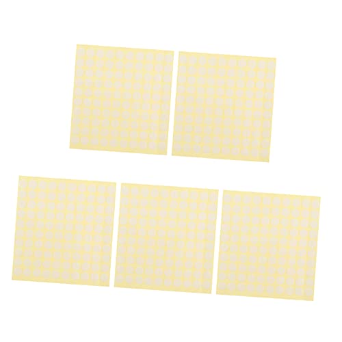 KALLORY 500 Stück doppelseitiges Klebeband Rasen dauerhaft sortiert Gold Punkt einseitig doppelt runden Kreis Aufkleber runde Bänder Klebebänder Klebestreifen doppelseitiges Pad Weiß KALLORY 500 Stück doppelseitiges Klebeband Rasen dauerhaft sortiert Gold Punkt einseitig doppelt runden Kreis Aufkleber runde Bänder Klebebänder Klebestreifen doppelseitiges Pad Weiß von KALLORY