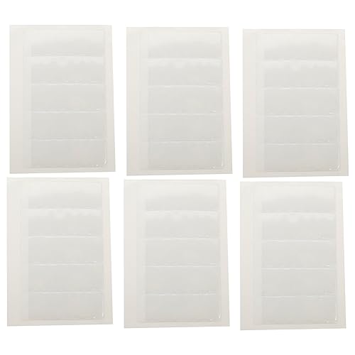 KALLORY 6 Blätter Kartenfächer Etiketten für Aktenschränke Zertifikatsordner Schreibwaren Post visitenkarten halterung pvc klebeband transparente Taschenärmel Materialkartentaschen Papier KALLORY 6 Blätter Kartenfächer Etiketten für Aktenschränke Zertifikatsordner Schreibwaren Post visitenkarten halterung pvc klebeband transparente Taschenärmel Materialkartentaschen Papier von KALLORY