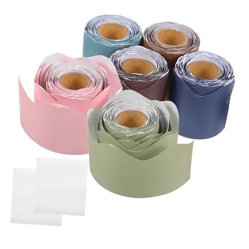 KALLORY 6 Rollen Grenzpapier Von Bulletin Board Frühlings-pinnwand-grenze Bulletin -brett -grenzaufkleber Buchbulletin Grenze Schulbriefpapier Saisonale Pinnwandränder Klassenzimmer Grenze KALLORY 6 Rollen Grenzpapier Von Bulletin Board Frühlings-pinnwand-grenze Bulletin -brett -grenzaufkleber Buchbulletin Grenze Schulbriefpapier Saisonale Pinnwandränder Klassenzimmer Grenze von KALLORY