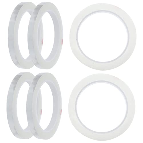 KALLORY 6 Rollen transparentes Blumenband Floristenband Band für Blumenstrauß Blumenband für Blumenladen DIY Klebeband für Blumen Werkzeug zum Anordnen von Blumenstraußstielen das Haustier von KALLORY