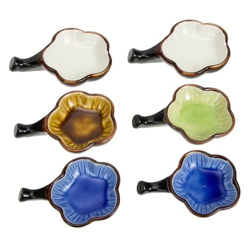 KALLORY 6 Stück Farbige Glasur Stift Waschkabelle Pads Porzellan Kalligraphie Gericht Tintenbehälter mini wasserkocher Waschbecher für Schreibpinsel Tintenplatte Keramik Zufällige Farbe KALLORY 6 Stück Farbige Glasur Stift Waschkabelle Pads Porzellan Kalligraphie Gericht Tintenbehälter mini wasserkocher Waschbecher für Schreibpinsel Tintenplatte Keramik Zufällige Farbe von KALLORY