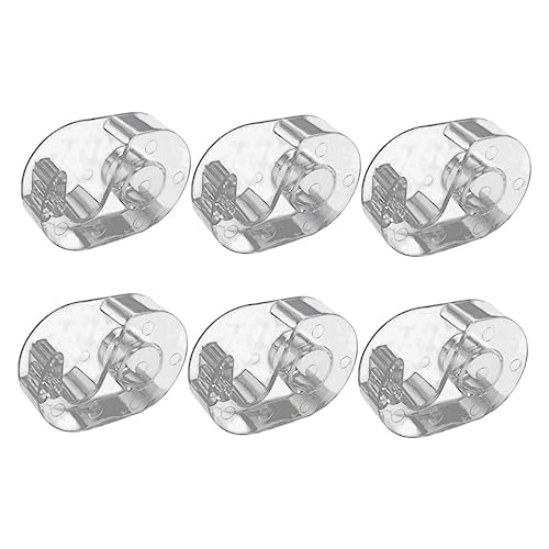KALLORY 6 Stück Wimpernbandschneider durchsichtiges Klebeband Cutter Bandspender Spender für Wimpernband Spender für Wimpernbänder Acryl KALLORY 6 Stück Wimpernbandschneider durchsichtiges Klebeband Cutter Bandspender Spender für Wimpernband Spender für Wimpernbänder Acryl von KALLORY
