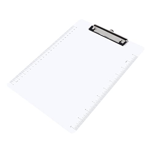 KALLORY 6 Stück Wordpad-Ordner Bretter Büro-Klemmbrett übersichtliche Zwischenablage Notizblock Weiß Tafel Haushalt Klemmbrett Datei-Klemmbrett skalierte Zwischenablage Acryl KALLORY 6 Stück Wordpad-Ordner Bretter Büro-Klemmbrett übersichtliche Zwischenablage Notizblock Weiß Tafel Haushalt Klemmbrett Datei-Klemmbrett skalierte Zwischenablage Acryl von KALLORY