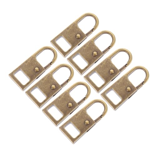 KALLORY 8Stücke Abnehmbare Reißverschlussköpfe für DIY Reparatur Reißverschlussabzieher Antikbronze für Kleidung Taschen und Einfache Installation und Praktische KALLORY 8Stücke Abnehmbare Reißverschlussköpfe für DIY Reparatur Reißverschlussabzieher Antikbronze für Kleidung Taschen und Einfache Installation und Praktische von KALLORY