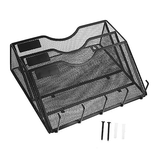 KALLORY Aktenregal Aktenaufhänger Für Aktenschränke Wandordner-organizer Schlüssel Datei Stapelbar Dokumentieren Halter Büro Haken Tasche Zeitungsständer Dokumentenmappen Eisen Black KALLORY Aktenregal Aktenaufhänger Für Aktenschränke Wandordner-organizer Schlüssel Datei Stapelbar Dokumentieren Halter Büro Haken Tasche Zeitungsständer Dokumentenmappen Eisen Black von KALLORY