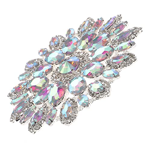 KALLORY DIY Strass Brosche Patch für Kleidung Kreativer Rhinestone Aufnäher für Handarbeiten Applikation für Kleider Röcke Haaraccessoires und Kunstprojekte KALLORY DIY Strass Brosche Patch für Kleidung Kreativer Rhinestone Aufnäher für Handarbeiten Applikation für Kleider Röcke Haaraccessoires und Kunstprojekte von KALLORY