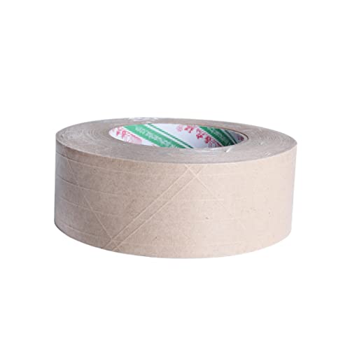 KALLORY Dichtungsband aus Kraftpapier Hochviskoses Wasserfreies Klebeband für Abkleben von Rahmen Verpackungen und Kreative Projekte und Einfach von KALLORY