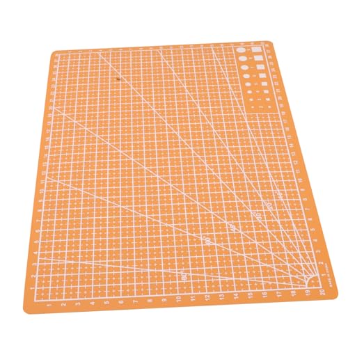 KALLORY Doppelseitige Bastelmatte Selbstheilende Schneidematte mit Rutschfestem Boden für Künstler DIY Projekte Näharbeiten und Präzises von Materialien von KALLORY